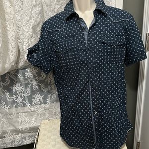 Men Buffalo dress shirt